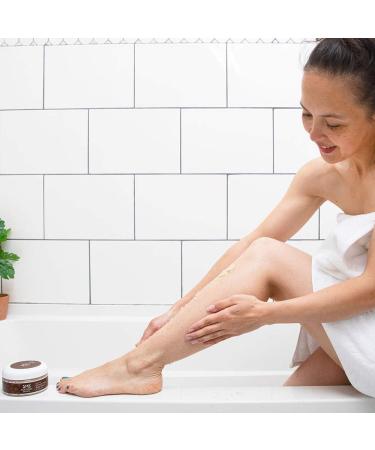 Nourish Beaute Organic Sugar Body Scrub for Exfoliation and Cellulite Hydrates and Moisturizes Skin While Improving Skin Tone and Texture 8 oz Coconut Coconut 8 Ounce (Pack of 1) - Buy Online on GoSupps.com