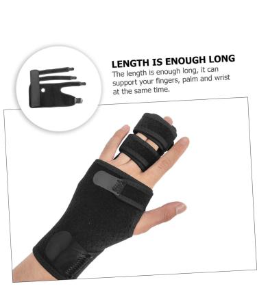 NOLITOY Hand Splint for Sprains & Injuries | Nylon Guard Support Plate | Right Hand Black 62x42x46CM | International Shipping Available - Buy Online on GoSupps.com
