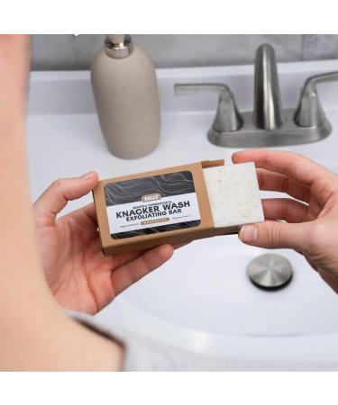 Buy BALLS Beatrix Pemberton s Knacker Wash Exfoliating Bar - Gentle Oatmeal Soap for Healthy Skin | International Shipping Available - Buy Online on GoSupps.com