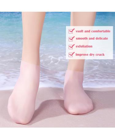 Premium Women's Silicone Socks | Moisturizing Foot Care & Spa Gel Socks - Buy Online on GoSupps.com