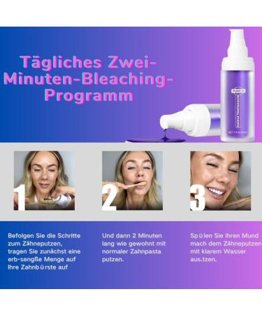 Purple Teeth Whitening Toothpaste | Brighten Your Smile & Eliminate Yellow Stains - Buy Online on GoSupps.com