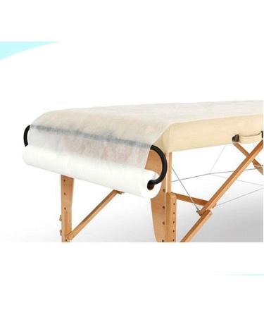 Topbarber Disposable Non-Woven Sheet Salon Beauty Facial Bed Cover Roll for Waxing, Body Care (31" Wide X 354 Feet Long)