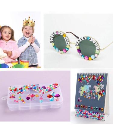 Holicolor 390pcs Gem Stickers | Self Adhesive Rhinestones Crystal Jewels for Crafts | Multicolor Assorted Sizes - Buy Online on GoSupps.com