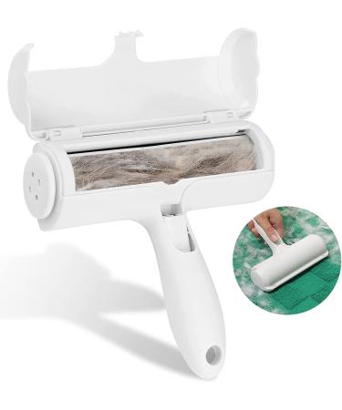 Pet Hair Remover Roller - Reusable Dog & Cat Fur Brush - Self Clean - Eco-Friendly & Efficient - Animal Fur Removal Tool for Laundry, Sofa, Carpet & More - Blue - Buy Online on GoSupps.com
