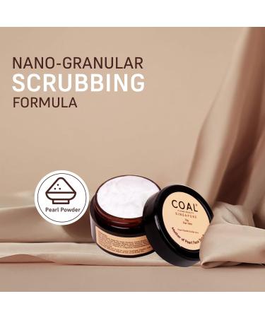 BEMT Mother of Pearl Face Scrub with Pearl Powder & Aloe Vera Gentle Exfoliating Facial Polish for Smooth Refreshed Skin Suitable for Men & All Skin Types 15g - Buy Online on GoSupps.com