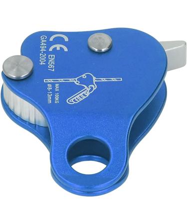 Vgeby Climbing Rope Grip & Handle Clamp - Self-Braking Safety Device for Via Ferrata & Crash Protection - Durable Blue Climbing Gear - Buy Online on GoSupps.com