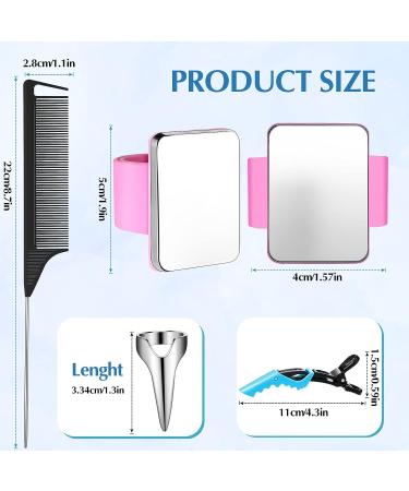 26 Pcs Hair Braiding Tools Kit with Magnetic Wristband - Stainless Steel Rat Tail Comb, Alligator Clips, Hair Parting Ring - Hair Sewing Accessories - Buy Online on GoSupps.com