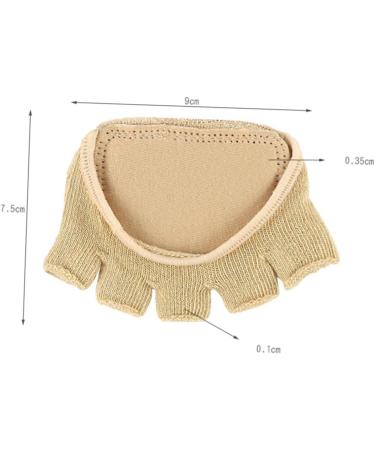 FOMIYES 2 Pairs Forefoot Pads & Half Socks - Cushions for Ball of Foot Bunion & Comfort Protection - Ideal for Pain Relief - Buy Online on GoSupps.com