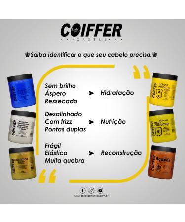 Buy Chocolate Brazil Nut Indian Chestnut & Argan Hair Mask 17.63 oz - Intense Nourishment for Irresistible Hair | Coiffer 500g - Shop Now for Best Results - Buy Online on GoSupps.com