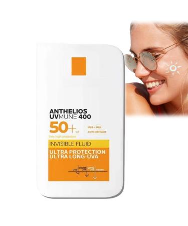 SPF 50 Sunscreen Cream Korean Sunscreen SPF 50 Face Ultra Light UV Protetion Cream Korean Sunscreen Sun Cream SPF50+ for Women Men Sunscreen for Oily Skin Waterproof and Sweatproof 50ML