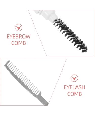 PATKAW Eyelash Comb Double Sided Lash Brush Dual-ended Eyelash Comb Separator Tool Women Lash Tool - Buy Online on GoSupps.com