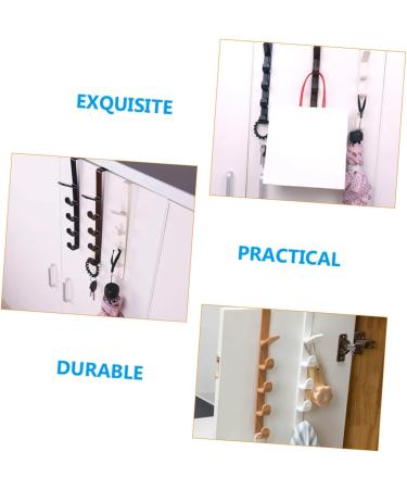 STOBAZA 6 Pcs Portable Hanging Rack for Clothes Cubicle Accessories Over Door Organizer Door Frame Nordic - Buy Online on GoSupps.com