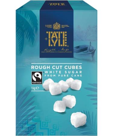 (T&L)-Tate and Lyle Fairtrade Demerara Rough Cut Sugar & Cubes White Sugar 1 Kg (Combo) 1 kg (Pack of 1) - Buy Online on GoSupps.com