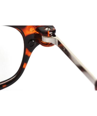 TBOC Pack: Reading Glasses for Men & Women - +3.00 Diopter Foldable Brown Tortoise Frame (2 Pack) - International Shipping Available - Buy Online on GoSupps.com