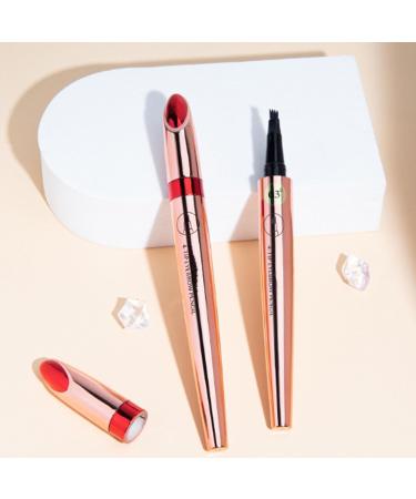 Magic Eyebrow Pencil-3D Waterproof Microblading Eyebrow Pencil Contouring Pen 4 Tipped Precise Brow Pen Magic Microblading Eyebrow Pen Natural Fine Stroke Microblading Eyebrow Pencil (ALLx4) - Buy Online on GoSupps.com