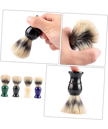 DOITOOL 4-Piece Shaving Brush Foam Tool Set - Grooming Comb with Plastic Handle | 10.5x3.9x3.9CM - Ideal for Men s Grooming - Buy Online on GoSupps.com