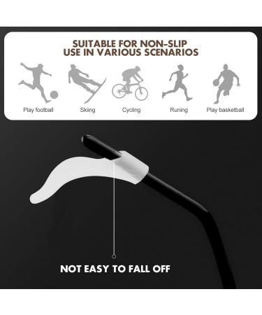 40 Pairs Anti-Slip Glasses Covers | Ironing Handles & Nerd Wax | Durable White Frames from Healeeved - Buy Online on GoSupps.com