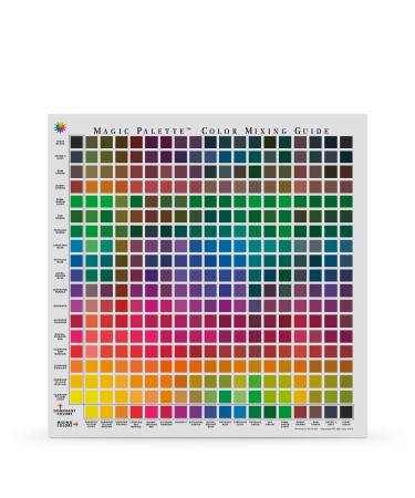 Magic Palette Color Mixing Guide 11.5 Inch - Buy Online on GoSupps.com
