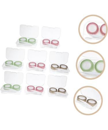 Solustre 32 STK Pink Contact Lens Container Set - Travel Accessories & Local Storage Case - Buy Online on GoSupps.com