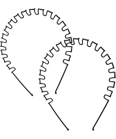 Keshavmaharaj Metal Headband for Men & women Unisex Hair Band Wavy Wired Headband Zigzag Spring Sports Fashion Headwear Non Slip Hair Hoop Hair Accessories (Wavy Spring) - Buy Online on GoSupps.com