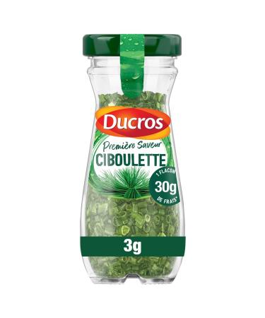 DUKRO Herbe Aromatique Fra che de Ciboulette Saveur Intense et Subtile (Flacon 2g) - Lot de 4 - vendu par Lot