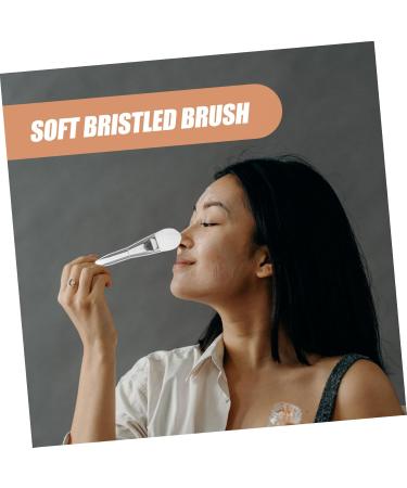 Gogogmee Double-headed Facial Treatment Brush Mask Brush Applicator Cream Spoon Mask Applicator Brush Mask Applying Tool Beauty Tools Mask for Facials Mud Mask Facial Mask Spoon - Buy Online on GoSupps.com
