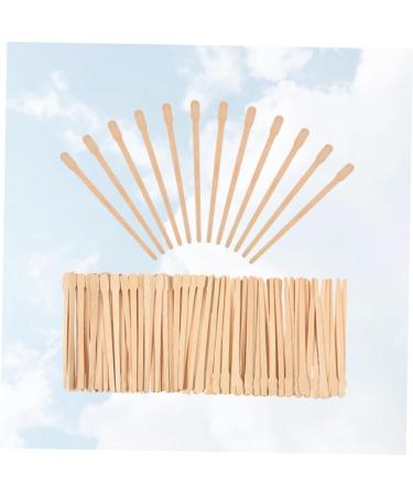 Healeved 1000pcs Hair Removal Waxing Wooden Sticks - Premium Spatula Tool for Salon & Home Use - Buy Online on GoSupps.com
