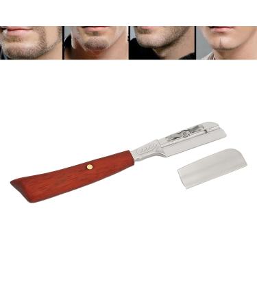 Premium Straight Edge Razor for Precision Grooming | S53-7 Silver - Ideal for Eyebrow Shaping & Shaving Hair | International Shipping Available - Buy Online on GoSupps.com
