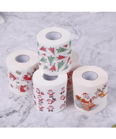 Plauauyt 5 Styles Paper Tissue Paper Towels Xmas Office Room Toilet Paper 5 - Buy Online on GoSupps.com