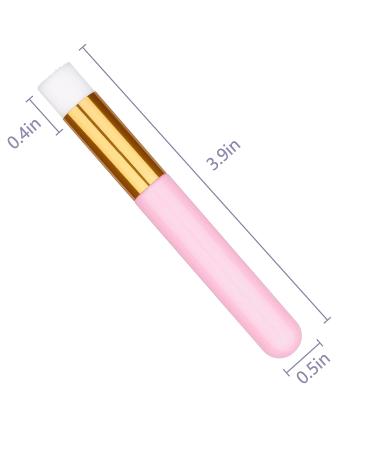 20PCS Pink Lash Shampoo Cleansing Brushes for Facial and Eyelash Extensions - Deep Cleaning and Blackhead Removal Tool - Buy Online on GoSupps.com