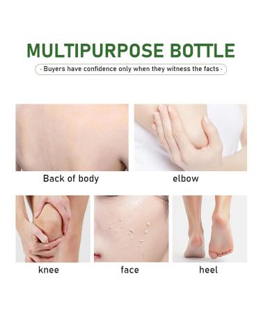 Gentle Mandelic Acid Body Scrub & Facial Exfoliator - Skin Smoothing Gel with Natural Exfoliants - for Dry Sensitive Acne-Prone Skin - Non-Irritating Formula (1) - Buy Online on GoSupps.com