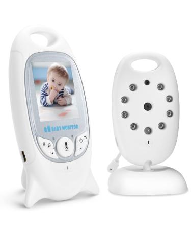 MYPIN Baby Monitor 2.0" LCD Screen Video Baby Monitors with Camera and Night Vision Baby Camera Monitor Dog Camera Fetal Doppler Baby Essentials Motorola Baby Monitor Two-Way Talk Lullaby 2.0"- HS0114