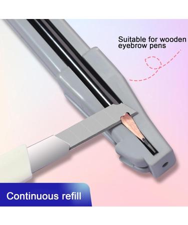 Taille-crayon plat - 4 en 1 - Forme des sourcils en forme de bec de canard - Outil de maquillage pour les yeux - Crayons de bronzage Peel-Off imperm ables - Buy Online on GoSupps.com