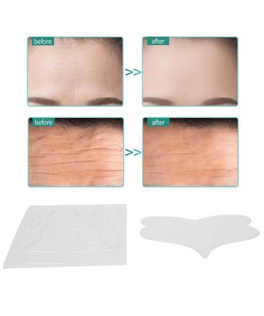 17pcs Anti-Aging Face Patch for Elasticity & Skin Lifting - Reusable Silicone Pads for Forehead, Eyes, & Chin - Buy Online on GoSupps.com