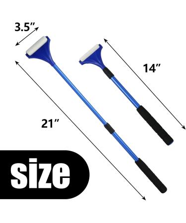 EASACE Mini Lotion Applicator Lotion Brush Cosmetics Applicator Body Care skin Care tool with 3 replacement heads Easy to Carry (blue) - Buy Online on GoSupps.com