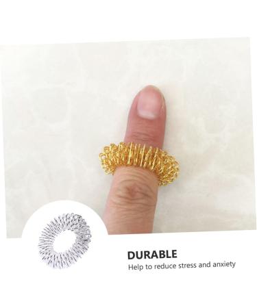 20pcs Finger Massage Rings - Acupressure Gift Idea | Mini Toys for Relaxation & Stress Relief - Buy Online on GoSupps.com