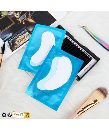 Lunamoon Eye Pads for Eyelash Extensions | Blue Eyelash Lifting & Coloring Patches | 50 Pairs - Buy Online on GoSupps.com