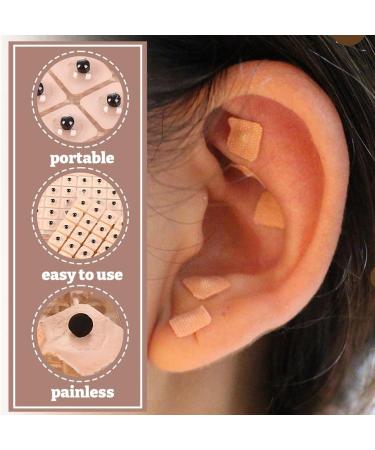 Ear Seeds 600 Graines D'Acupression Avec 1 Pince Stylo De Stimulation Sur Support Carton Rose De Taille Standard Kit Complet D'Acupuncture Auriculaire - Buy Online on GoSupps.com
