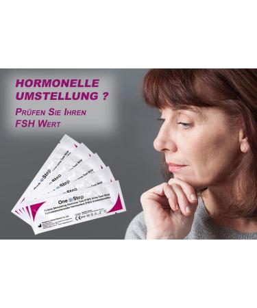 5 x One+Step Menopause Test | FSH Test for Menopause | Meno Balance Testing | International Shipping Available - Buy Online on GoSupps.com
