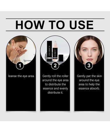 XUQEAYWD Instant Eye Tightener | Anti-Puffiness Solution | Firming And Moisturizing Eye Contour Serum For Women And Girls | Anti-Aging Travel & Spa Facial Care - Buy Online on GoSupps.com