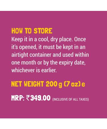Slurrp Farm Sathu Maavu 100% Natural Health Mix - 7.05 Oz | Nutritious Whole Food - Buy Online on GoSupps.com