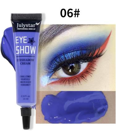 INTEROOKIE Atomizer Long Lasting Nonsmudge Fluid Liquid Eye Makeup Eye Shadow Color Makeup Matte AntiFool Eye Shadow Cream 06 - Buy Online on GoSupps.com