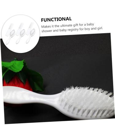 TOYANDONA 3-Piece Hair Comb and Brush Set for Baby and Infant | Ideal for Hair Styling, Teasing, Dyeing, and Scalp Massage - Buy Online on GoSupps.com