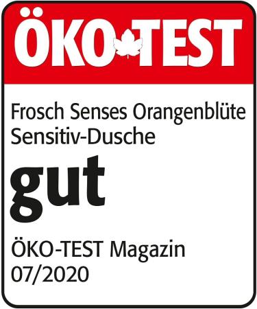 Frosch Senses Orange Blossom Sensitiv-Dusche Shower Gel 300ml Vegan Mikroplastikfrei - Buy Online on GoSupps.com