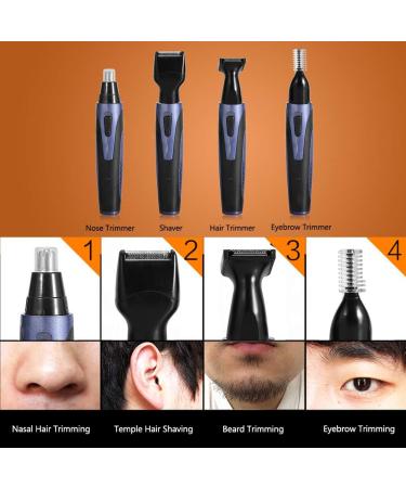 HURRISE Nose Hair Trimmer & Facial Hair Trimmer - Precision Grooming for Nose Beard & Head Hair - Ships Internationally - Buy Online on GoSupps.com