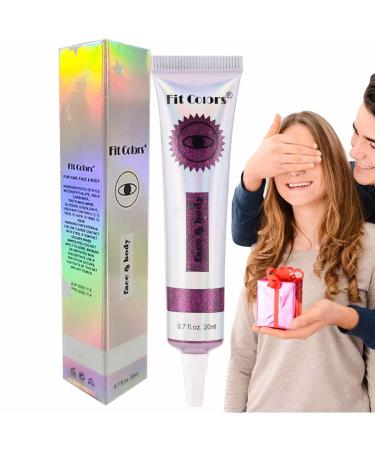 Glitter Eyeshadow Liquid Set - Multi-Functional Liquid Eye Shadow Professional Makeup Cream Eyeshadow Primer Kit for Women and Girls 07