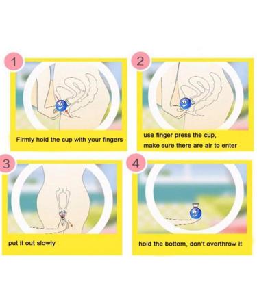 2PCS Reusable Anti-Leak Menstrual Cups for Women - Eco-Friendly Hygiene Secure Cup Set - Buy Online on GoSupps.com