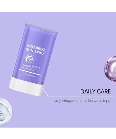  G n rique Sunscreen Stick Face Body Sun Protection Bar Spf50+ Lightweight Non-Greasy Moisturizer Invisible Sunblock for Girls Women Daily Summer & Makeup Use - Buy Online on GoSupps.com