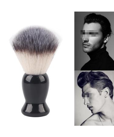 Men's Professional Shaving Brush & Hair Cleaning Brush - Wooden Handle Grooming Essential for Salon & Home Use - Buy Online on GoSupps.com
