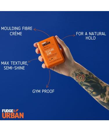Fudge Urban Texture Junk Texturizing Hair Cream 70g - Flexible Medium Hold Styling Product for Men - Buy Online on GoSupps.com